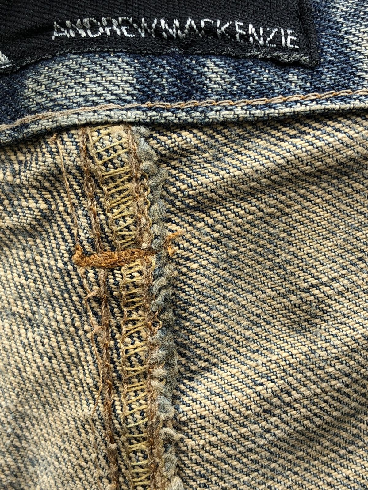 Andrew Mackenzie Andrew Mackenzie Distressed Jeans Size US 30 / EU 46 - 15 Thumbnail