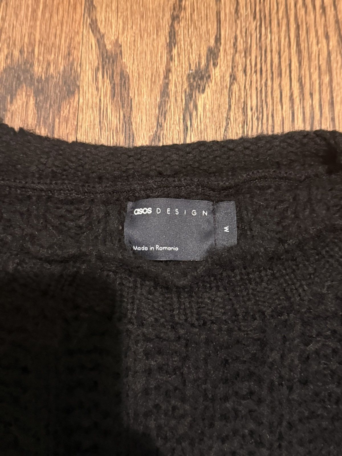Asos ASOS black knit sweater Size M Size US M / EU 48-50 / 2 - 2 Thumbnail