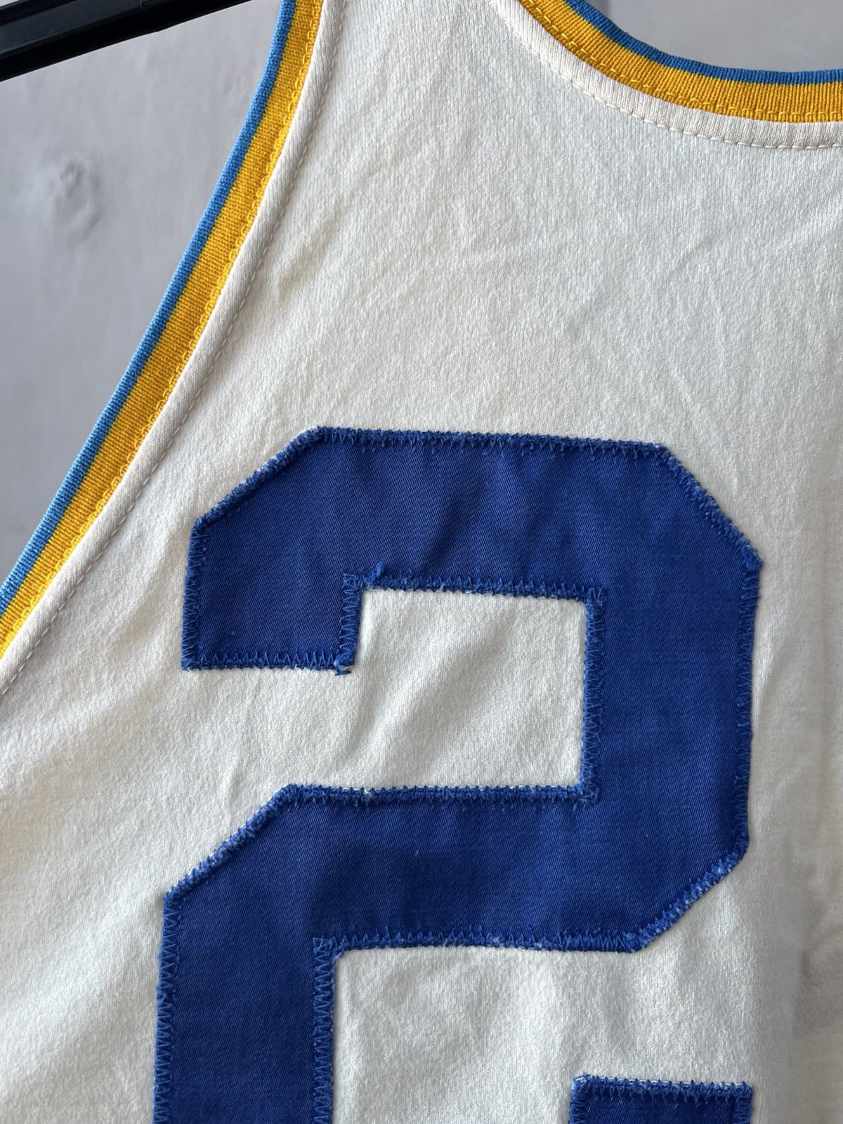 Vintage RARE! 70’S NCAA UCSD SAN DIEGO #21 SPARTAN BASKETBALLJERSEY Size US S / EU 44-46 / 1 - 15 Thumbnail