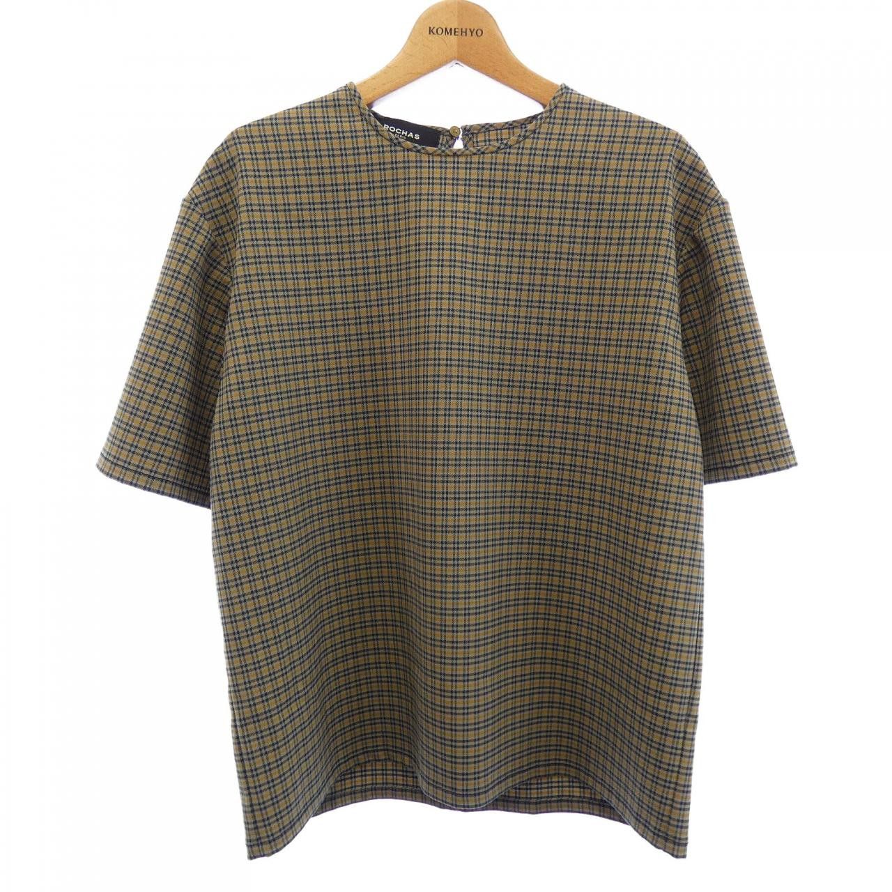 Other Other Rochas Check Top Textile Tops DUTY FREE for USA Size ONE SIZE - 1 Thumbnail