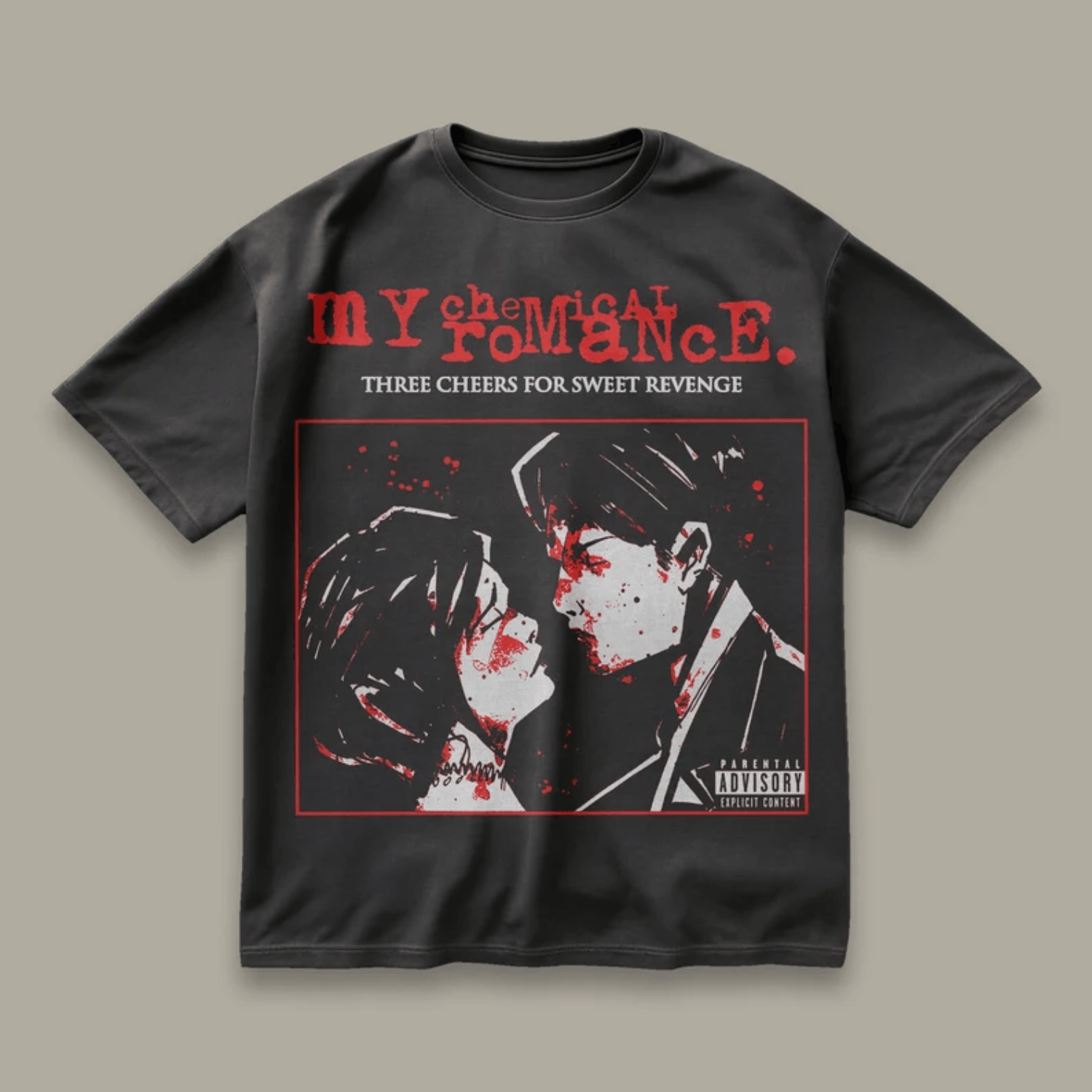 Band Tees × Vintage Mcr shirt, Band Shirt, Vintage Shirt, chemical romance shirt Size US L / EU 52-54 / 3 - 1 Thumbnail