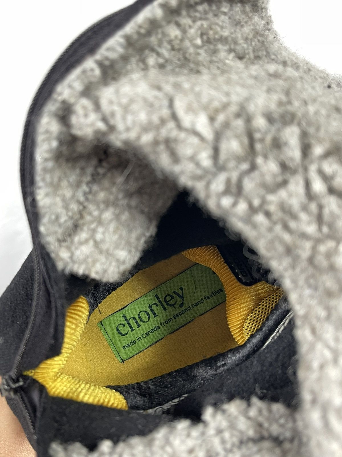 Chorley × Handmade Chorley Up-cycled Back Zip “Baggy” Sock Runner Sneakers Size US 9.5 / EU 42-43 - 10 Thumbnail