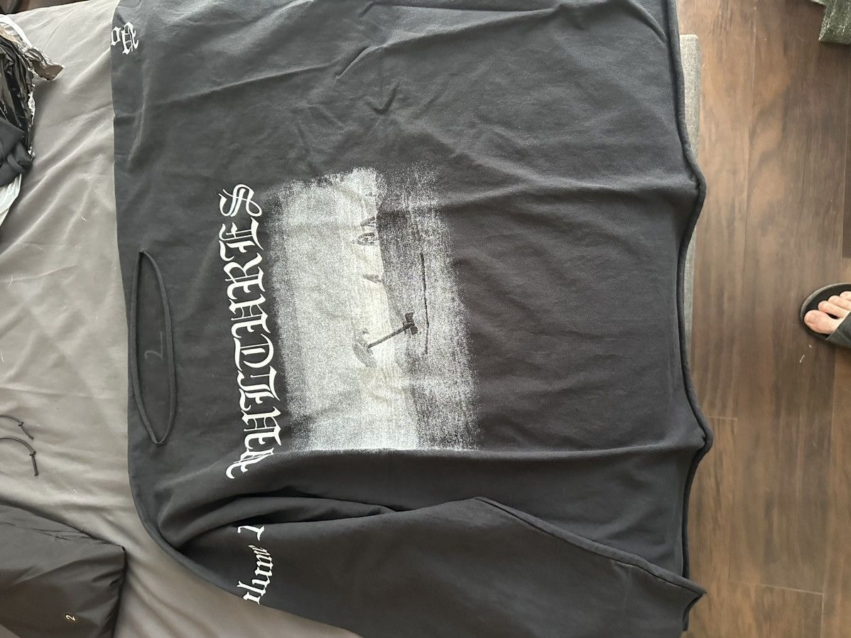 Yeezy Season Yzy szn 9 Unreleased WLM Long Sleeve Black T