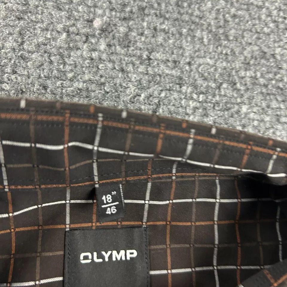 Other Olymp Shirt Mens 18 46 Luxor Modern Fit Check Textured New Size US S / EU 44-46 / 1 - 3 Thumbnail