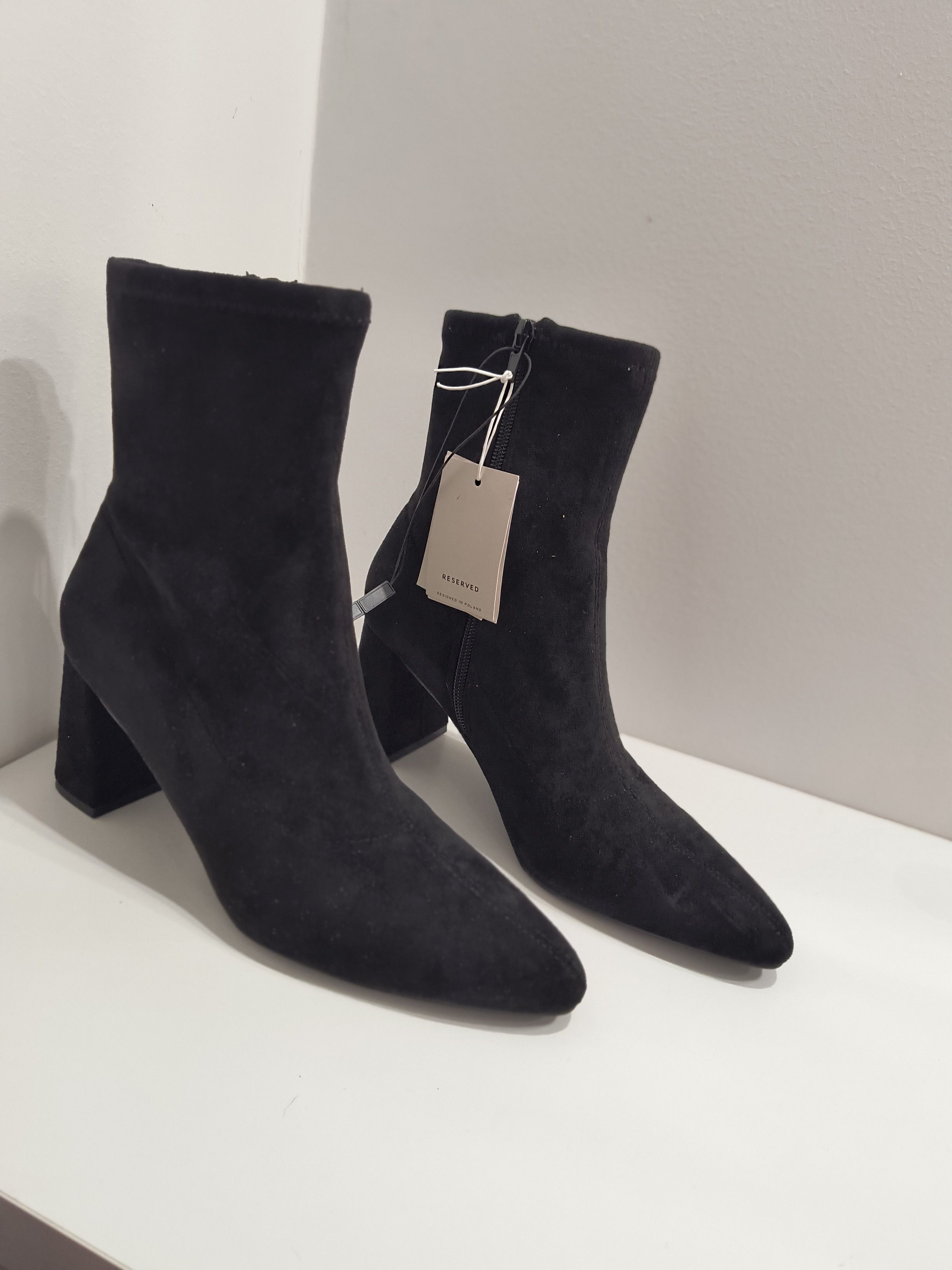 Reserved Suede ankle boots 41·New with tags·Reserved Size US 8 / IT 38 - 2 Thumbnail