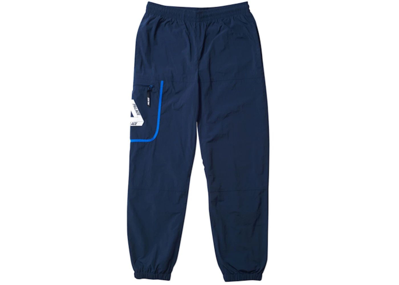 Palace 2017 Palace Over Park Shell Tri-Ferg Trackpants Navy Triferg Size US 30 / EU 46 - 6 Thumbnail