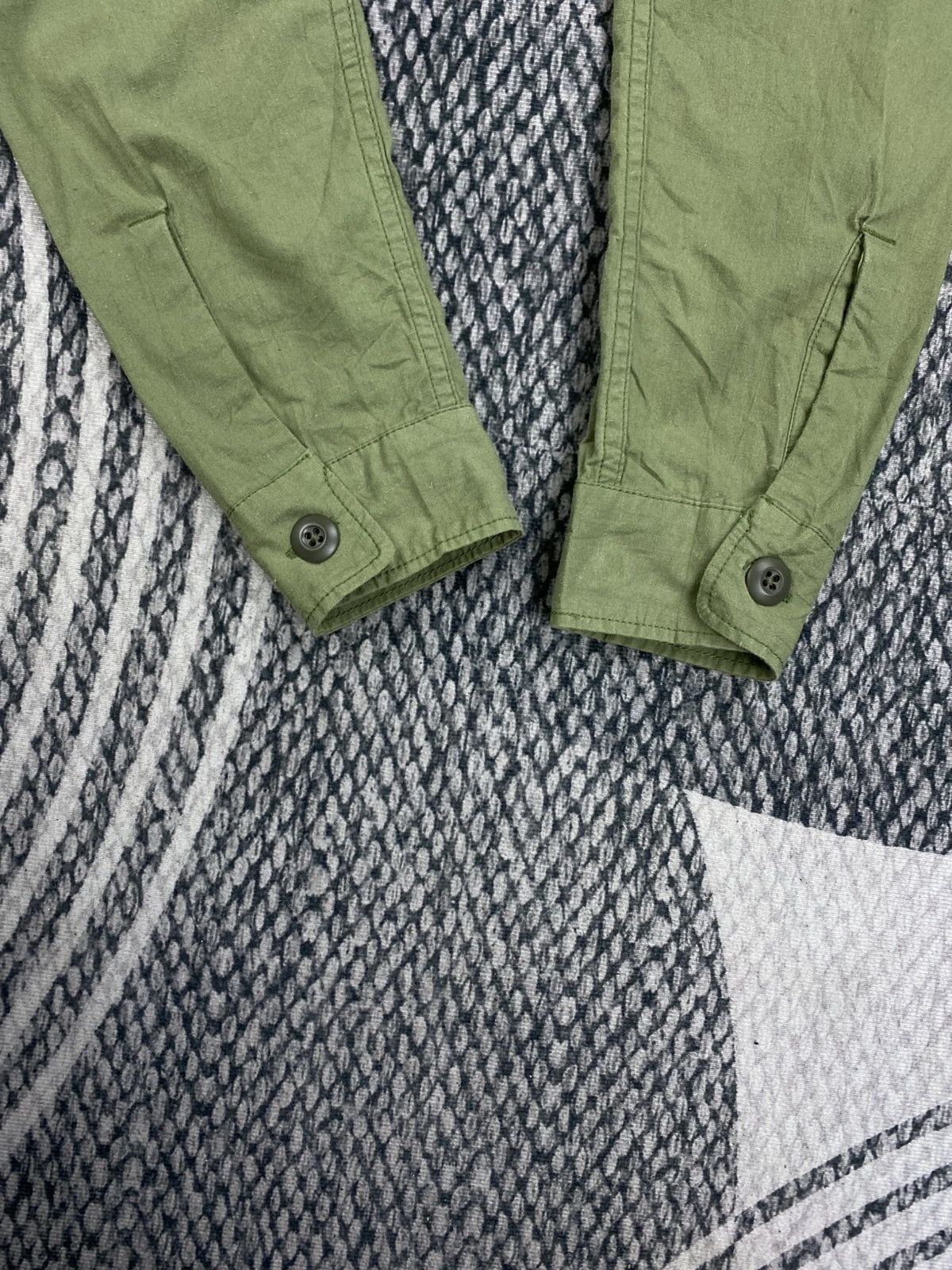 Blue Blue Japan Blue Blue Japan HR Market Army Green Style Button Up Shirt Size US M / EU 48-50 / 2 - 10 Thumbnail