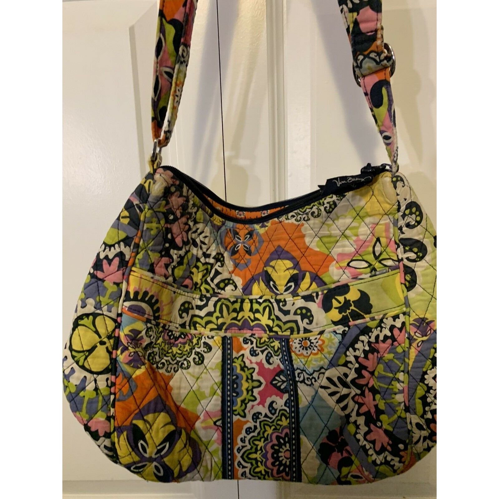 Vera Bradley Vera Bradley Shoulder Bag Handbag Purse Green Multicolored Size ONE SIZE - 8 Thumbnail
