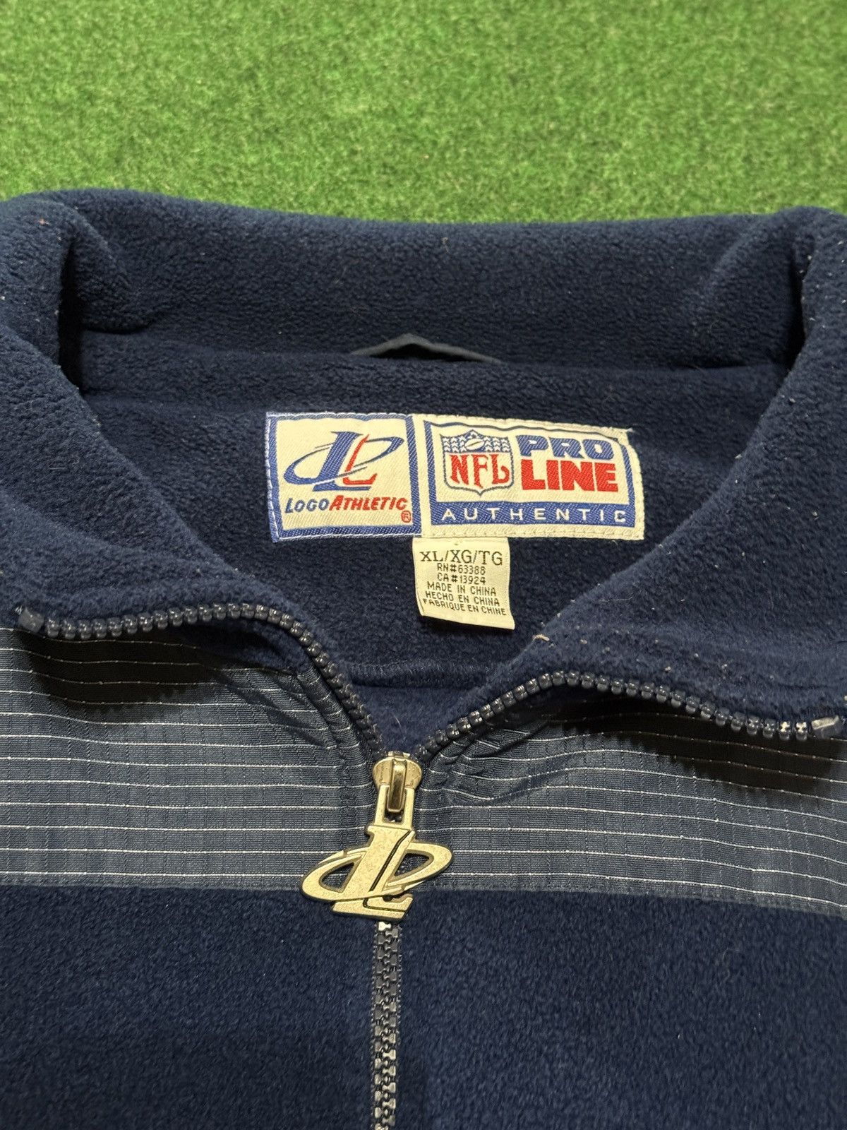 Logo Athletic Vintage 90s Miami Dolphins 1/4 Zip NFL Pro Line Sweatshirt Size US XL / EU 56 / 4 - 2 Thumbnail