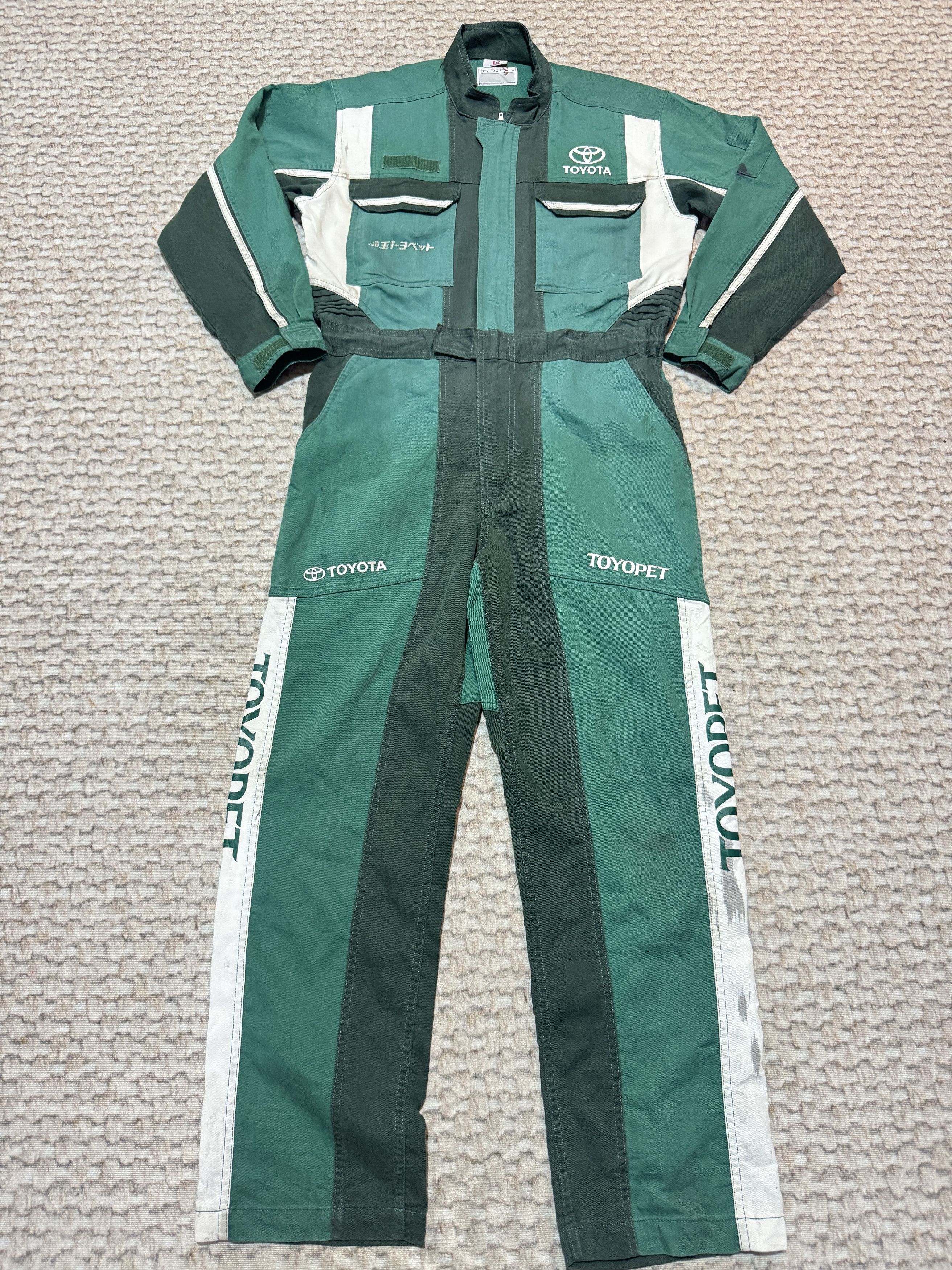 Sports Specialties Vintage Toyota Toyopet TRD Techno Coverall Dirty Oil Size L Size US 34 / EU 50 - 1 Thumbnail