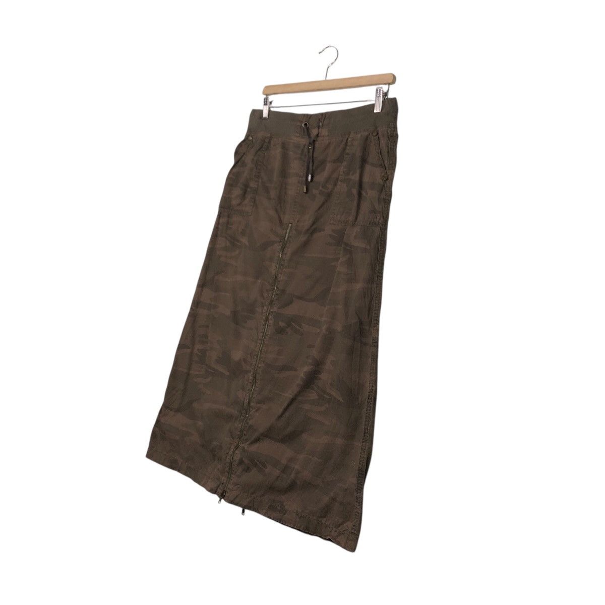 Japanese Brand 📌Vintage Skirt Camouflage Design Full Print Size 32" / US 10 / IT 46 - 3 Thumbnail