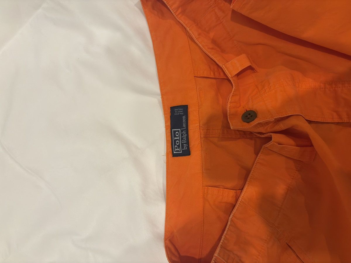 Polo Ralph Lauren Polo Ralph Lauren Orange Cargo Pants Size US 36 / EU 52 - 4 Thumbnail