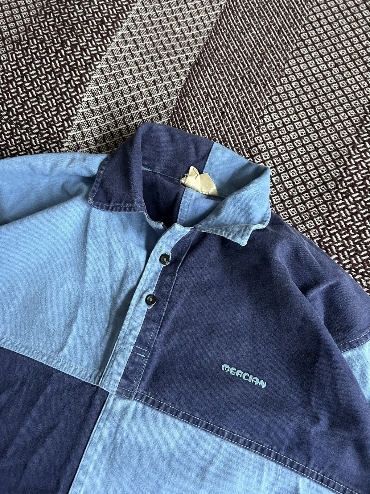 Vintage Vintage Mercian 90s Heavy Button Up Shirt Workwear Size M-L Size US L / EU 52-54 / 3 - 5 Thumbnail