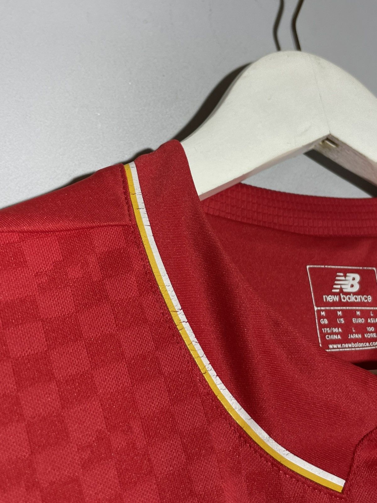 New Balance Liverpool FC 2015/16 Home New Balance Home Football Shirt Size US M / EU 48-50 / 2 - 15 Thumbnail