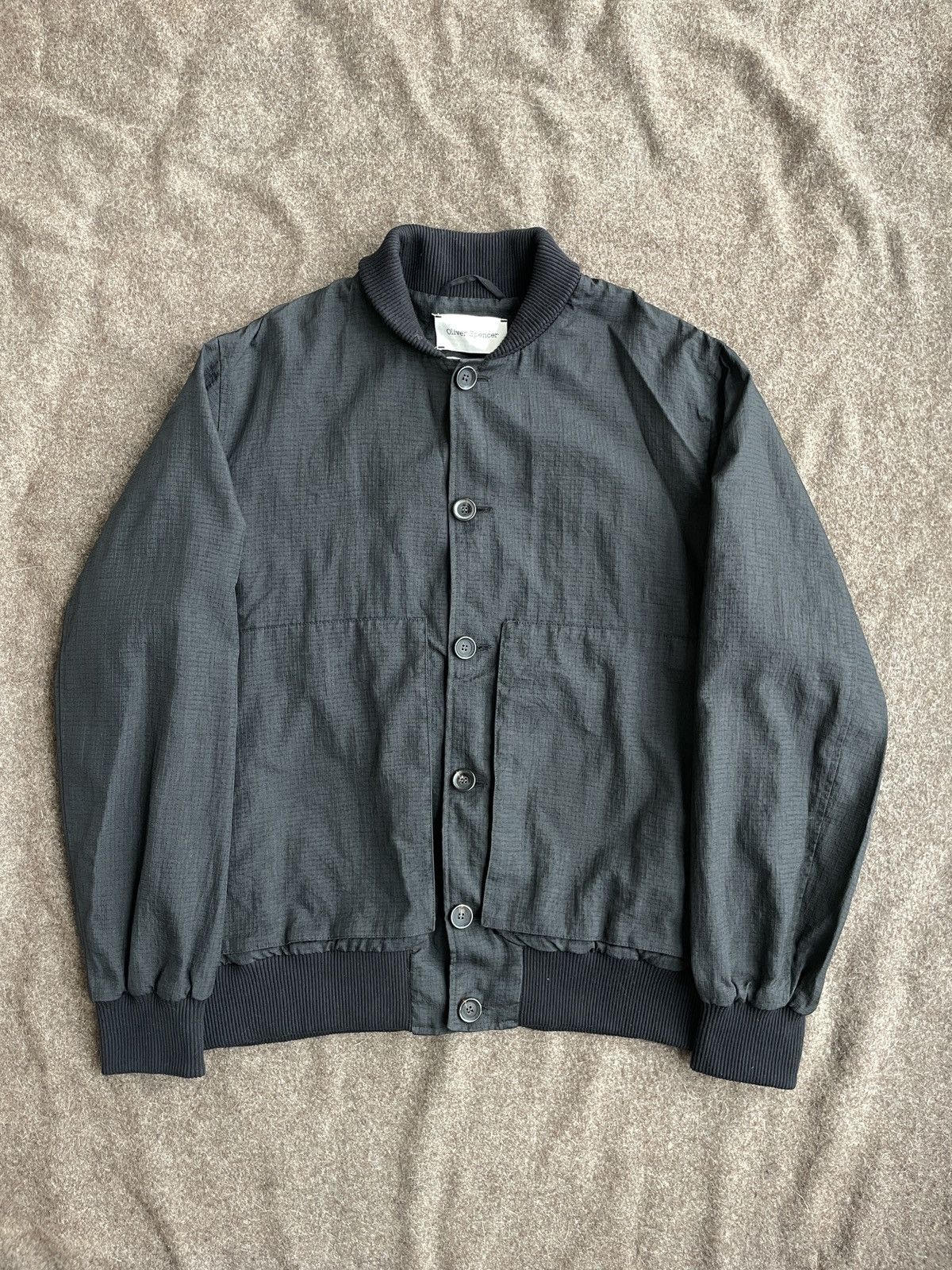 Oliver Spencer Oliver Spencer Bomber Jacket Size US L / EU 52-54 / 3 - 2 Thumbnail