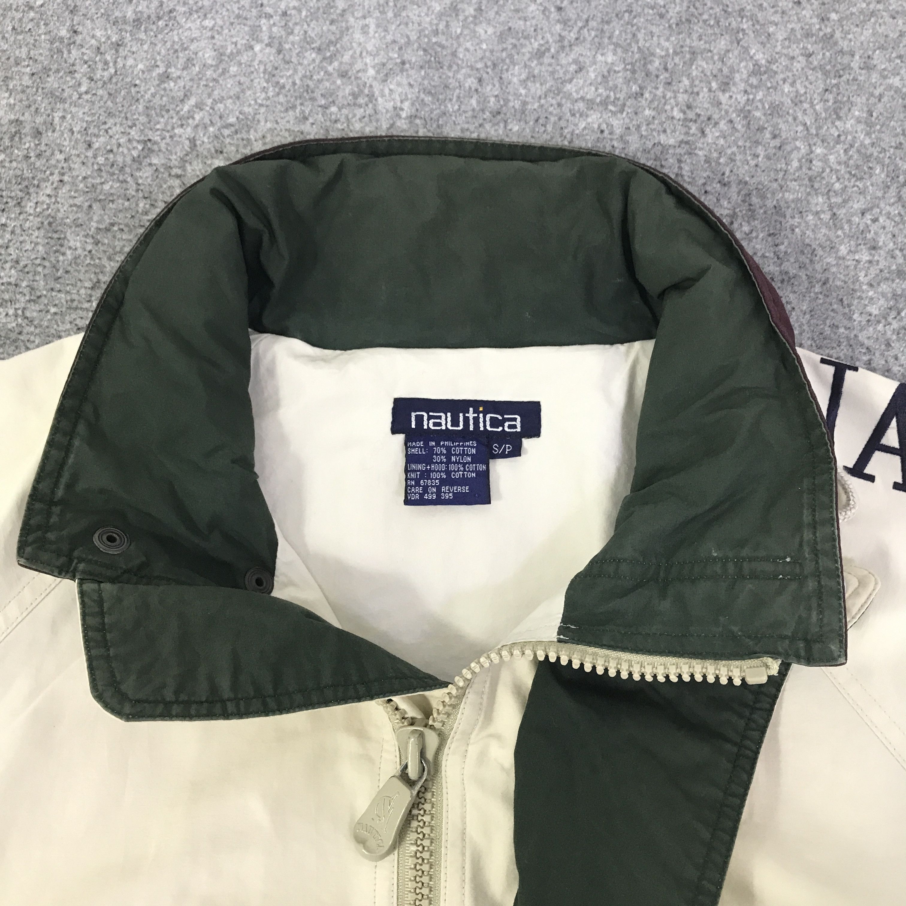 Nautica Vtg Nautica big logo jacket K85B17 Size US M / EU 48-50 / 2 - 5 Thumbnail