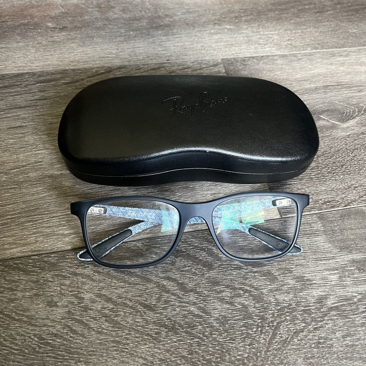RayBan Ray-Ban RX8903 5262 65-18 145 Square Blue Eyeglasses Frames Size ONE SIZE - 1 Thumbnail