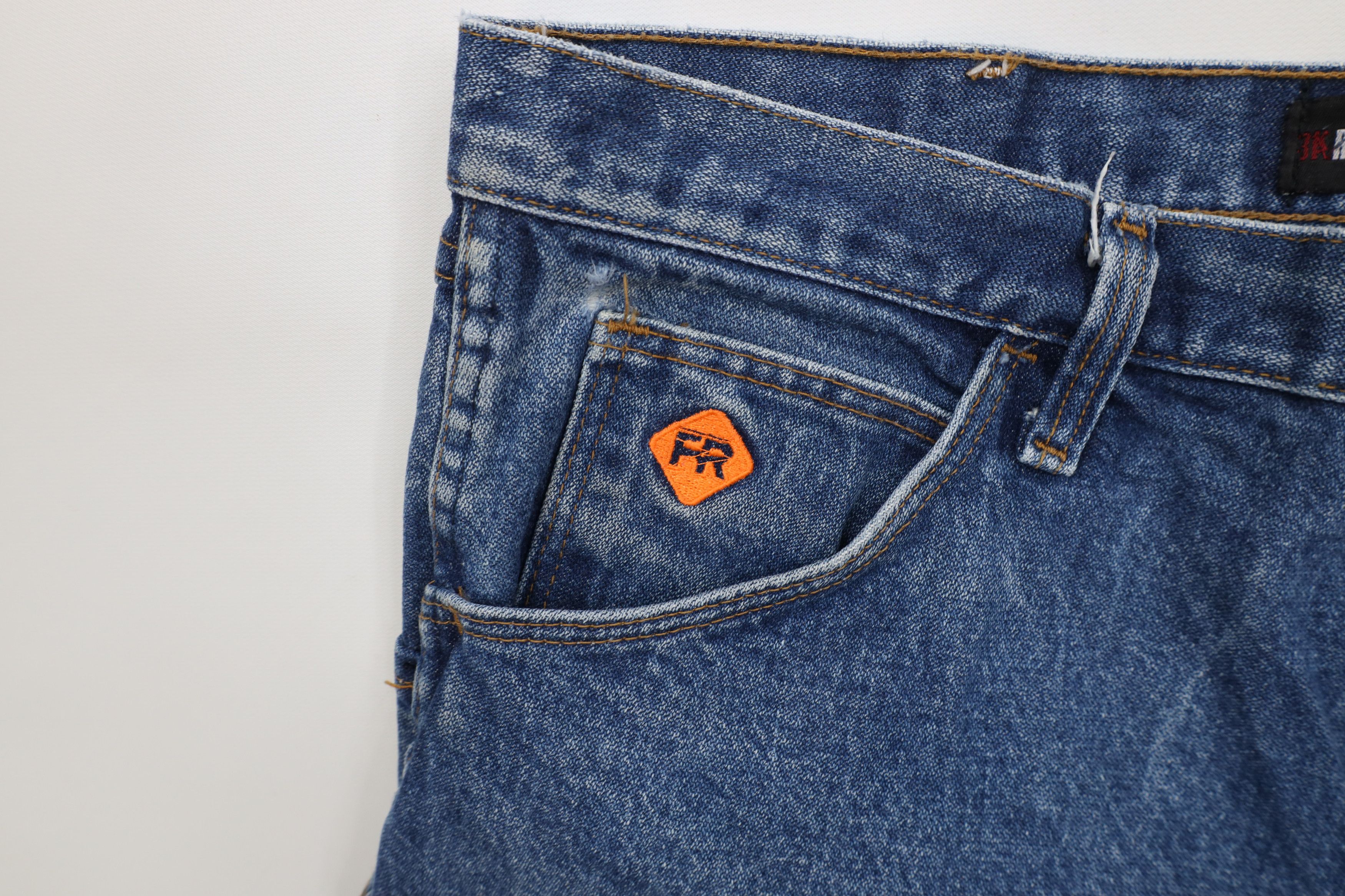 Wrangler Wrangler FR Fire Flame Resistant Wide Leg Denim Jeans Work Size US 38 / EU 54 - 9 Thumbnail