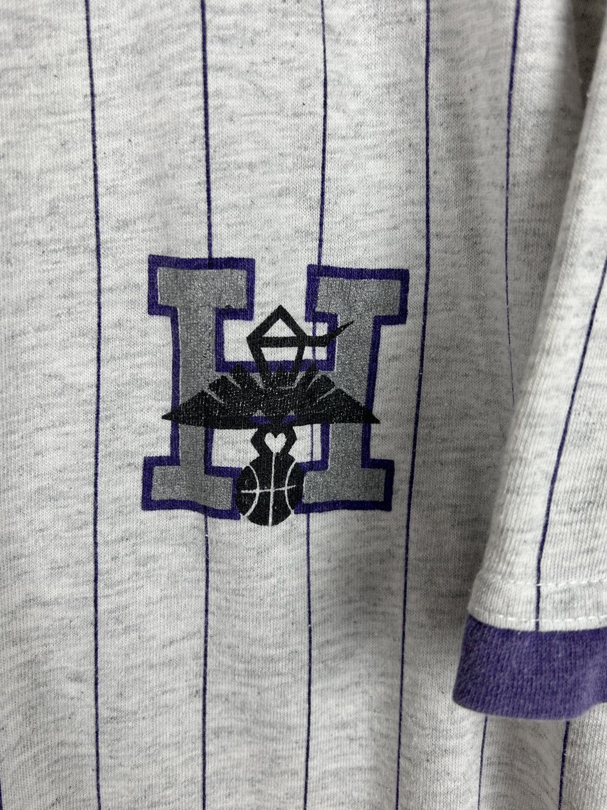NBA 90s Vintage Charlotte Hornets NBA Baseball Style Shirt Size US L / EU 52-54 / 3 - 6 Thumbnail