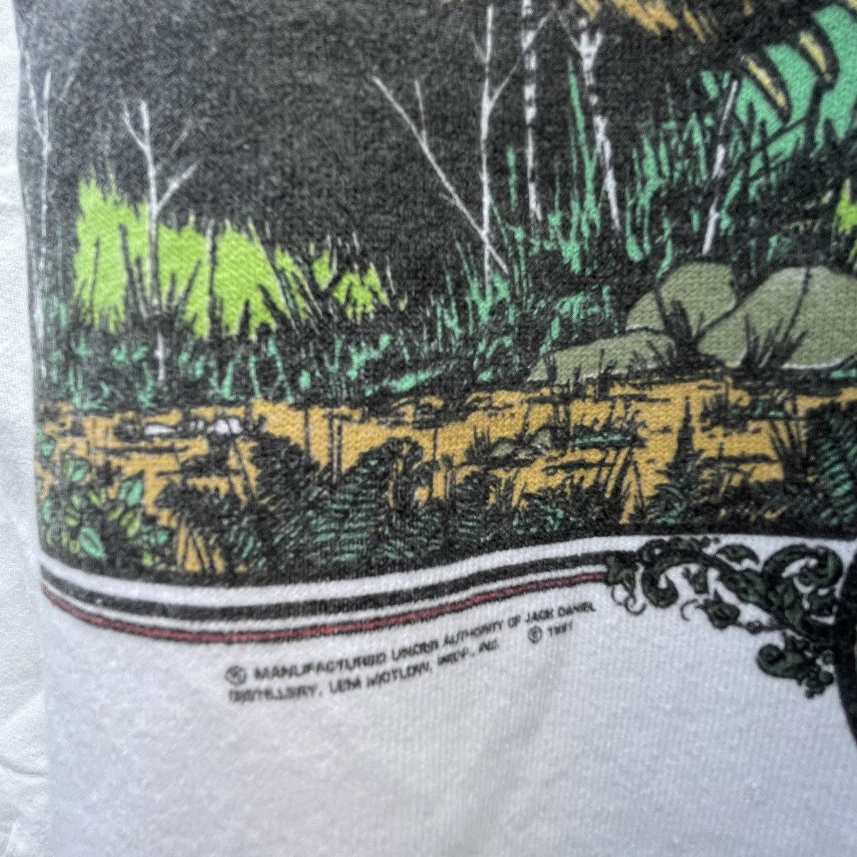 Habitat × Vintage 🔥Vintage 90s Jack Daniels Wildlife Series Sweatshirts Size US S / EU 44-46 / 1 - 3 Thumbnail