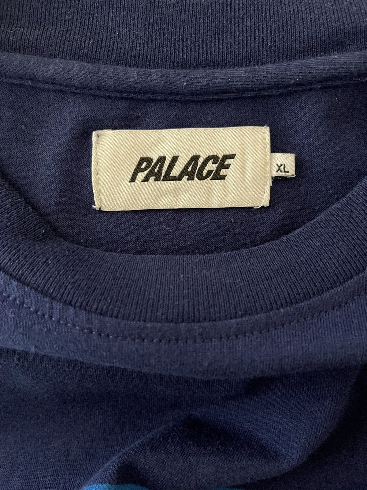 Palace Palace Double Bubble T-Shirt (Navy - XL) Size US XL / EU 56 / 4 - 5 Thumbnail