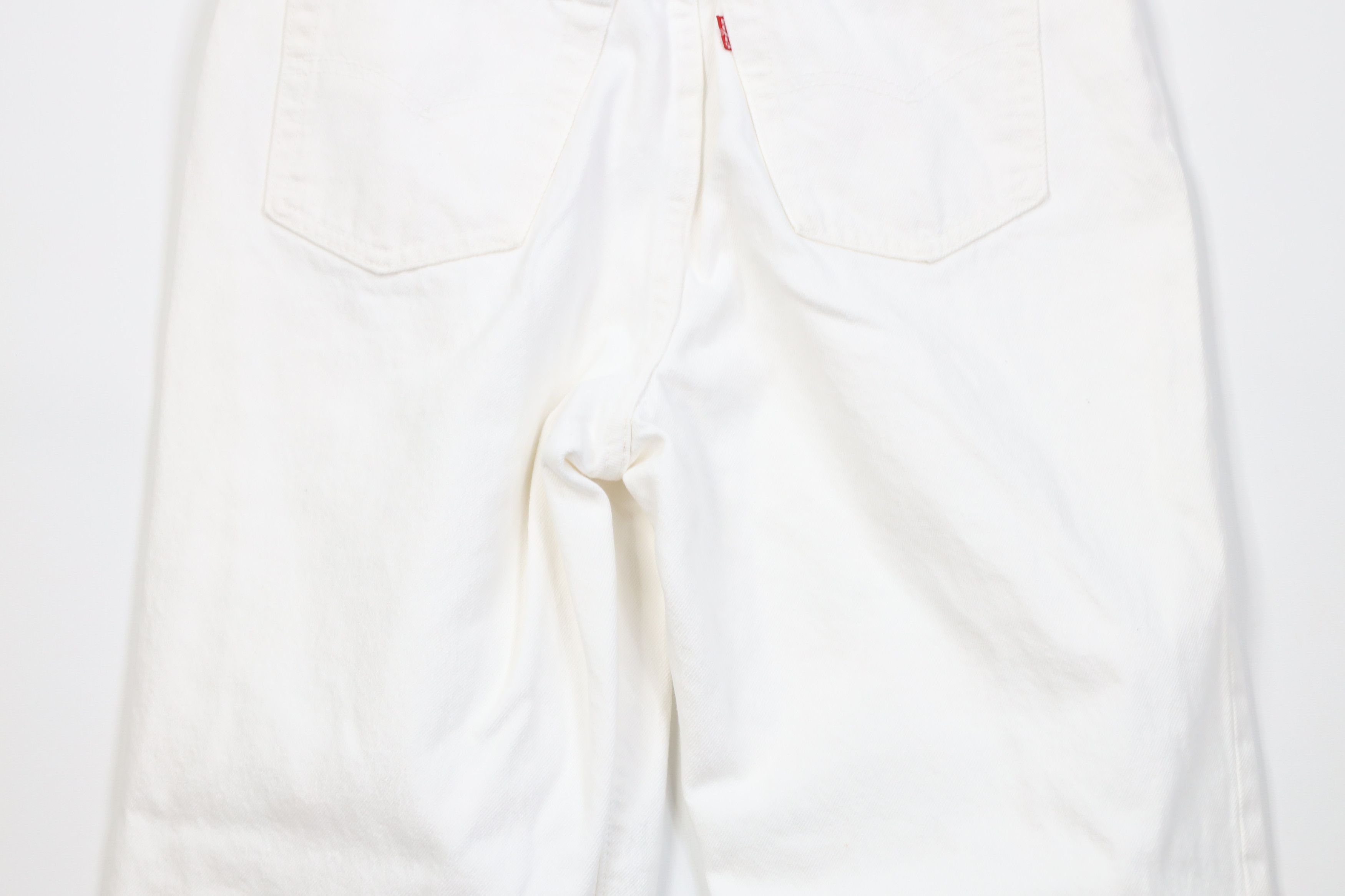 Levi's Vintage 90s Levis 544 Relaxed Tapered Leg Jeans White USA Size 32" / US 10 / IT 46 - 13 Thumbnail