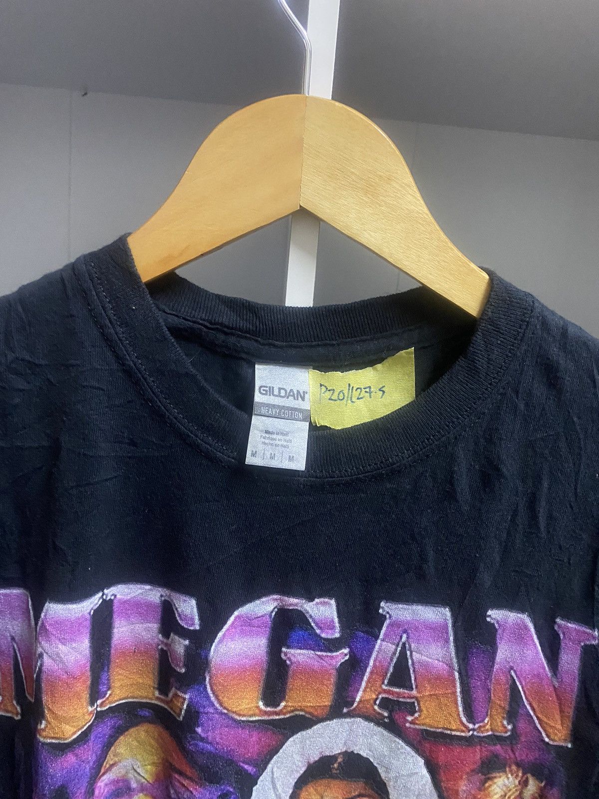 Band Tees × Rap Tees Solo singger MEGAN Tshirt Size US M / EU 48-50 / 2 - 3 Thumbnail