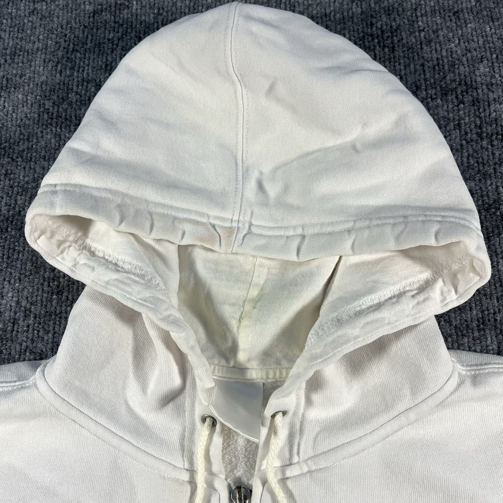 Fox Racing VINTAGE Fox Racing Hoodie Jacket Womens L White 90s Grunge Motocross Skater Zip Full Zip Casual Size L / US 10 / IT 46 - 6 Thumbnail