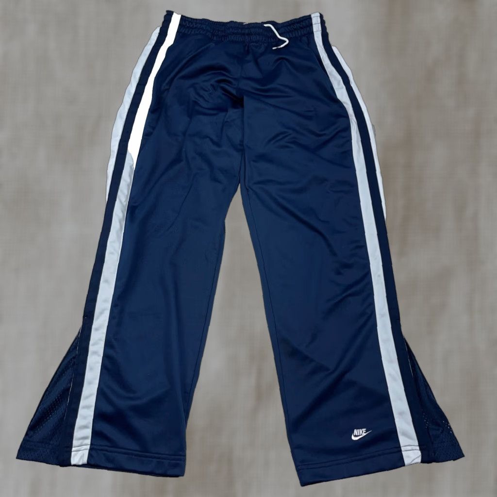 Nike Nike Sweatpants Men XL Blue White Jogger Sweatpants Casual 90s Sports Hip Hop City Track & Field Clothing Mens Size US 36 / EU 52 - 1 Thumbnail