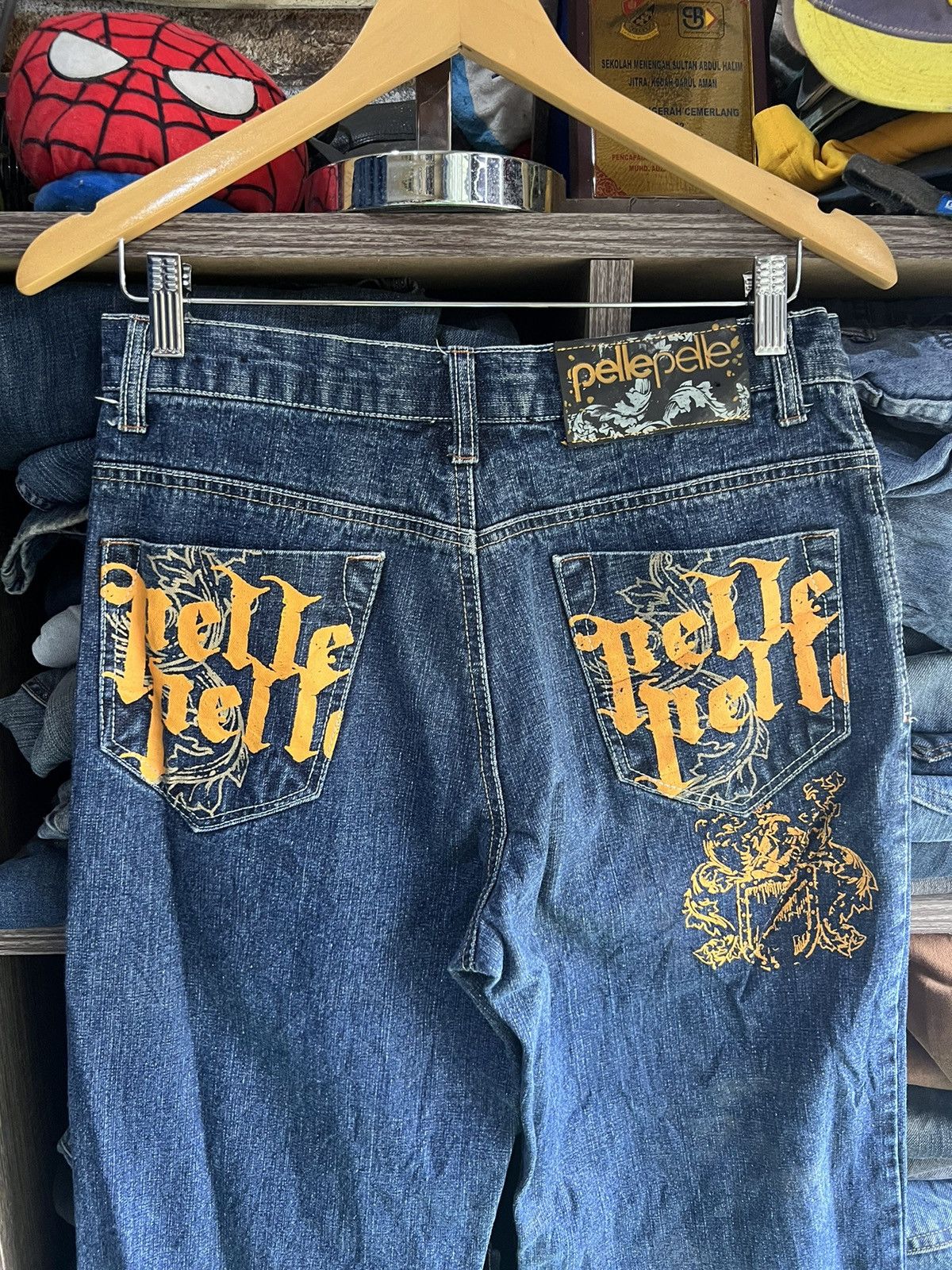Pelle Pelle 🔥Pelle Pelle Pocket Print Denim Size US 30 / EU 46 - 6 Thumbnail