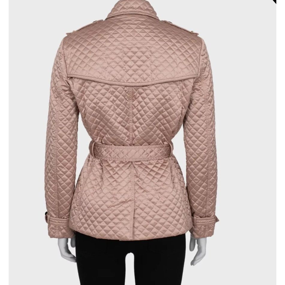 Burberry Elegant Burberry Quilted Belted Jacket Size M Size M / US 6-8 / IT 42-44 - 3 Thumbnail