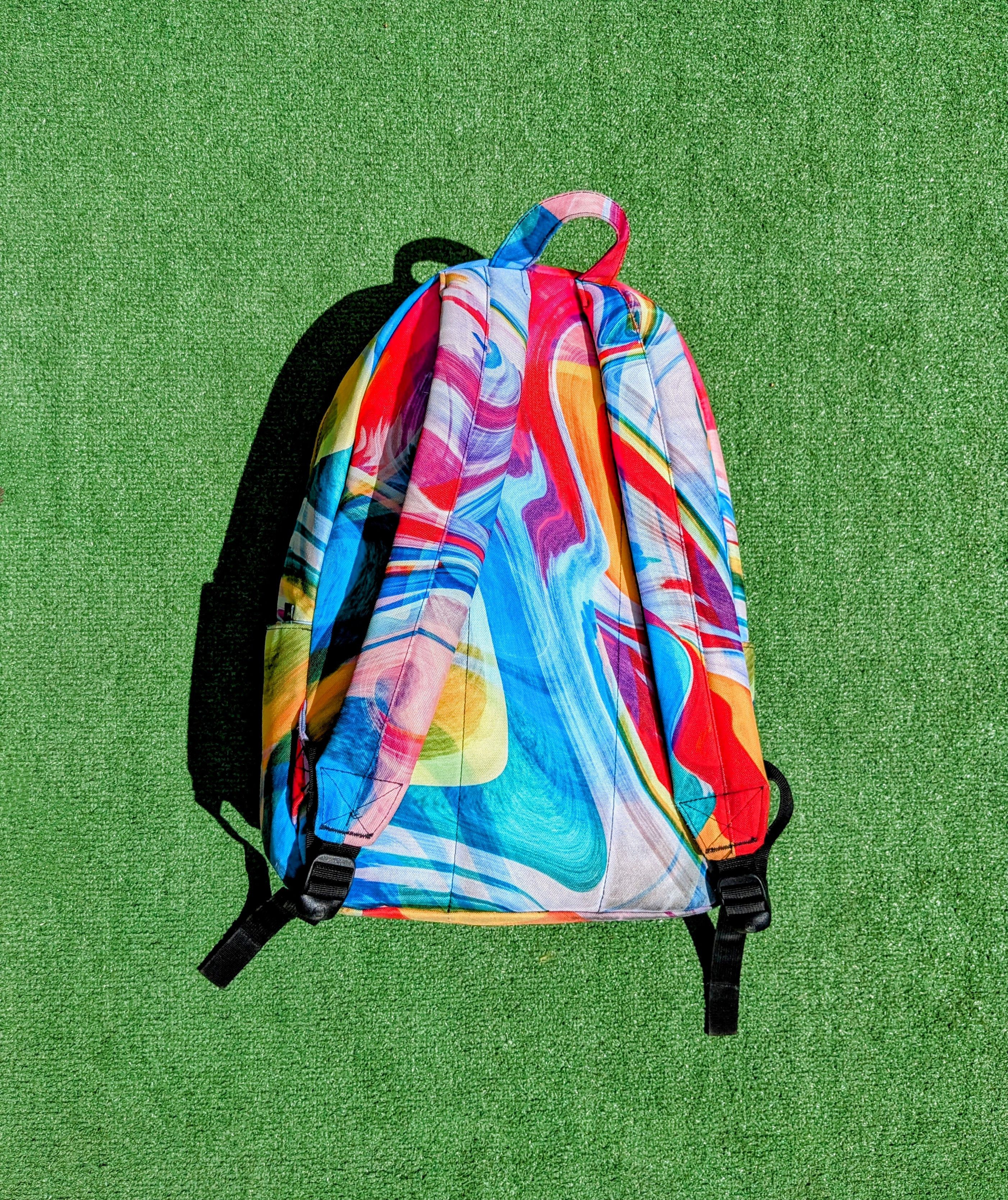 Herschel Supply Co. Herschel Supply Co. Retired Paint Pour Multi-Pocket Backpack Size ONE SIZE - 3 Thumbnail