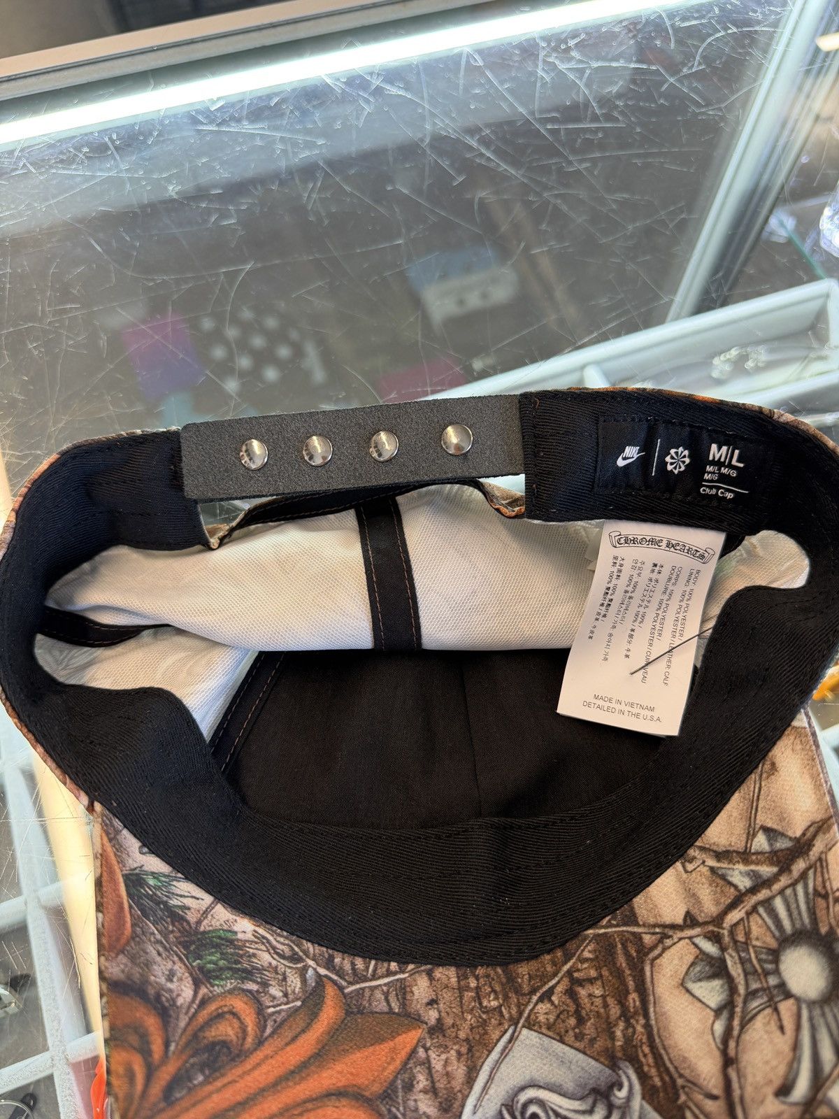 Chrome Hearts × NOCTA × Nike Chrome Hearts Nocta Nike Baseball Hat (M/L) Real Tree Camo Size ONE SIZE - 9 Thumbnail