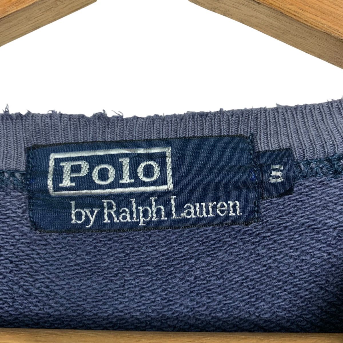 Polo Ralph Lauren Polo Ralph Lauren Faded Blue Crewneck Sweatshirts #1701-C76 Size US S / EU 44-46 / 1 - 11 Thumbnail