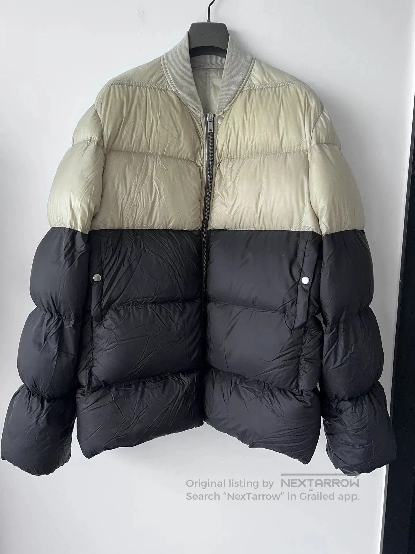 Rick Owens rick owens color-block down puffer jacket. Size US L / EU 52-54 / 3 - 1 Thumbnail