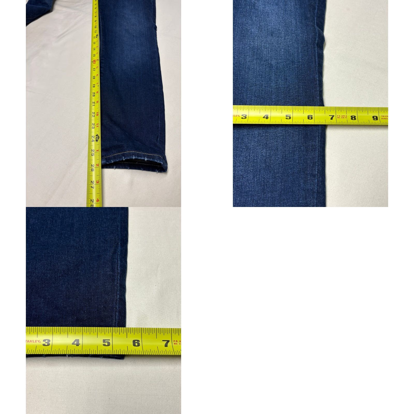 Frame FRAME Le Skinny de Jeanne Crop Dark Wash High Rise Skinny Jeans Women's 28X26 Size 28" / US 6 / IT 42 - 9 Thumbnail