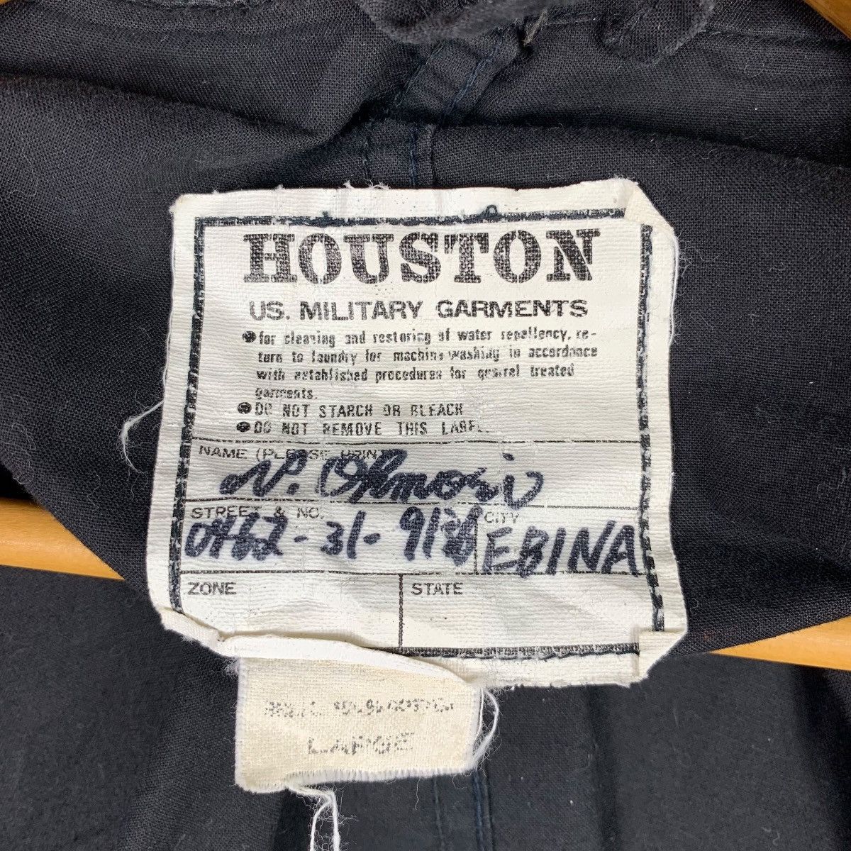 Vintage Vintage HOUSTON American Military Army Hoodie Parka Jacket Size US L / EU 52-54 / 3 - 7 Thumbnail