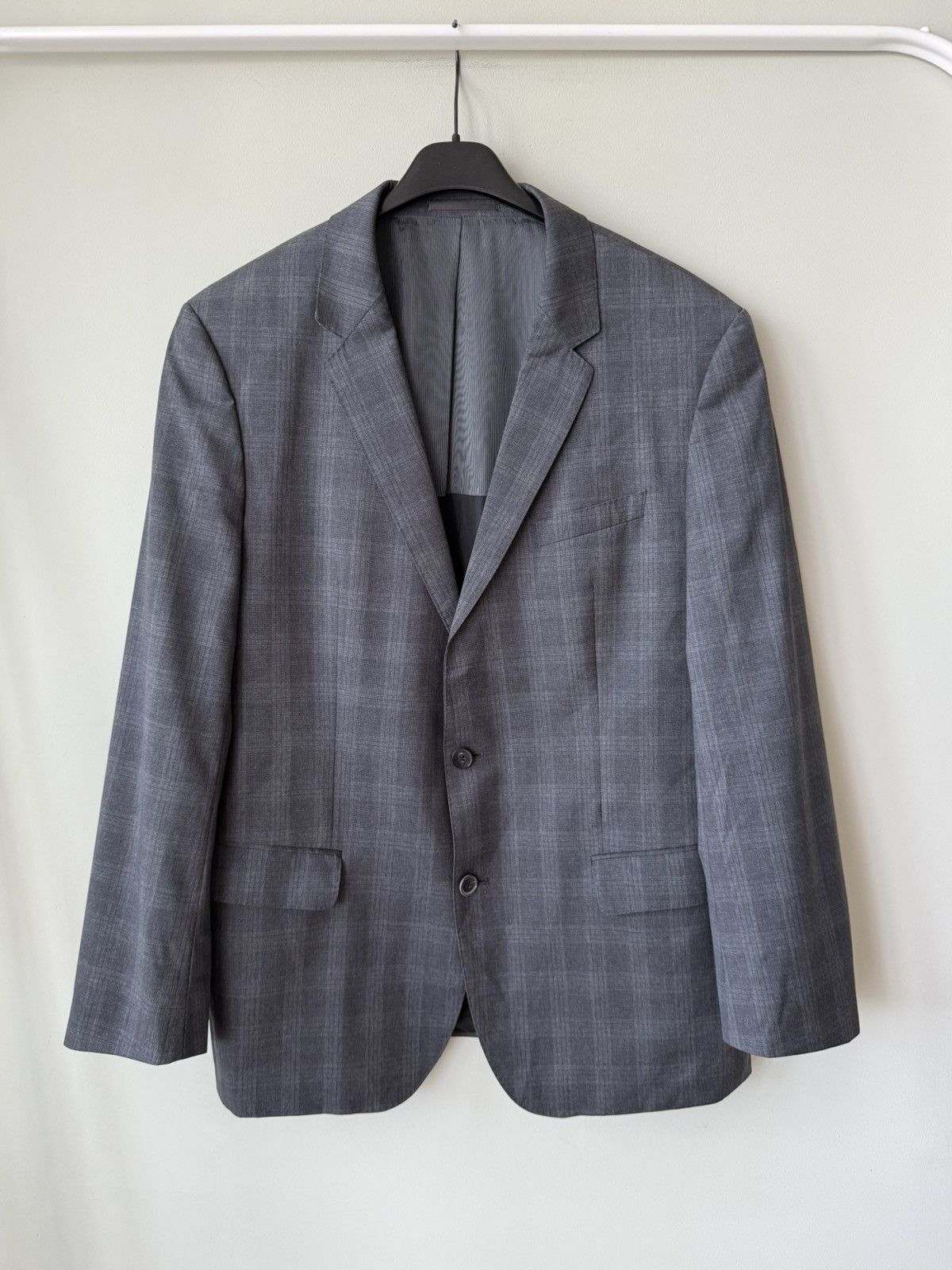 Hugo Boss Hugo Boss x Guabello Super 120 wool blazer jacket Size US L / EU 52-54 / 3 - 1 Thumbnail