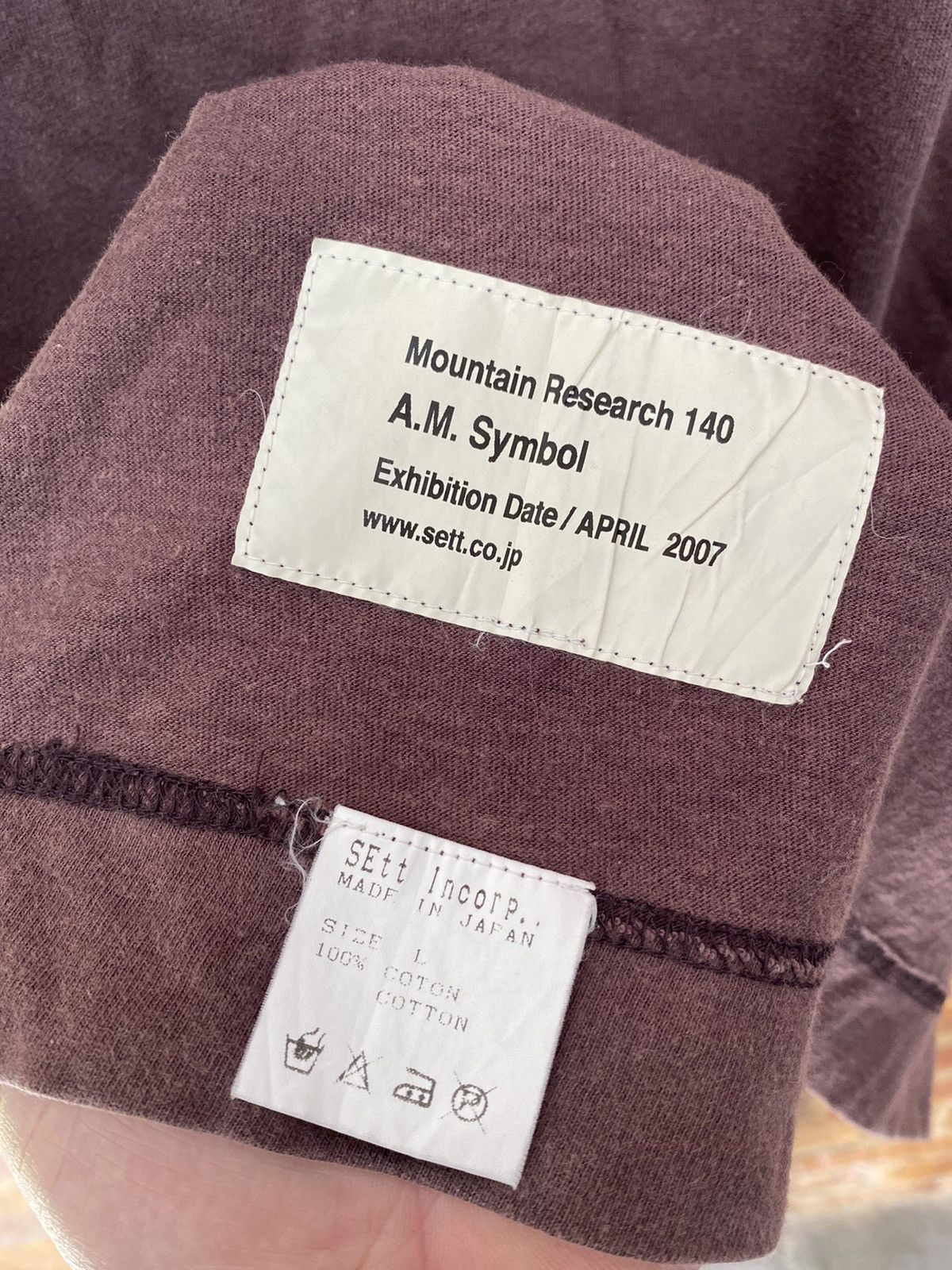 General Research 2007 Anarchy Anarcho Mountaineers tee Size US L / EU 52-54 / 3 - 8 Thumbnail