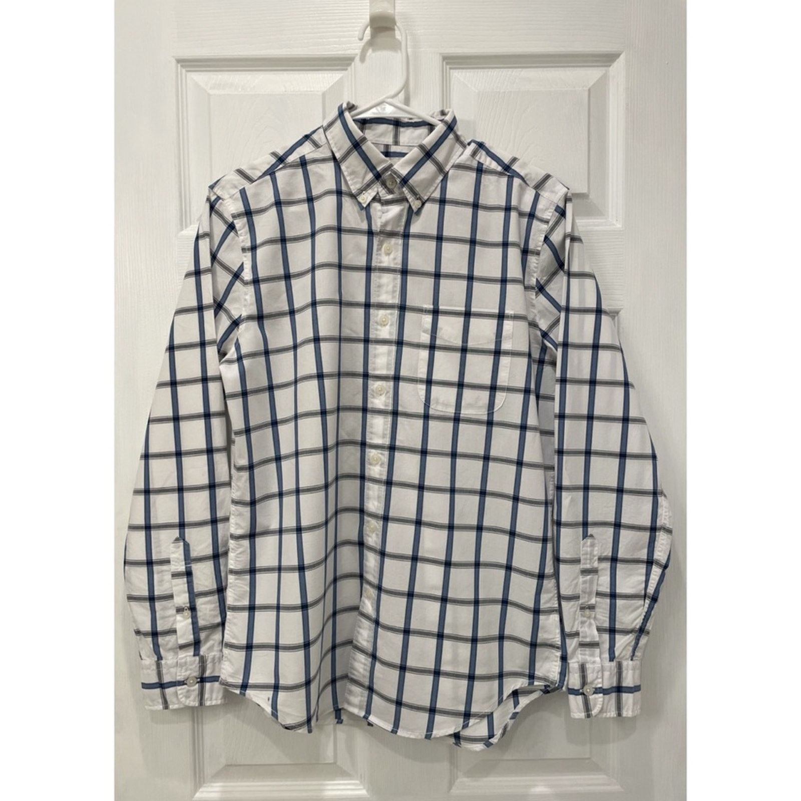 American Eagle Outfitters American Eagle Outfitters Plaid Poplin Button Down Shirt Size US S / EU 44-46 / 1 - 1 Thumbnail