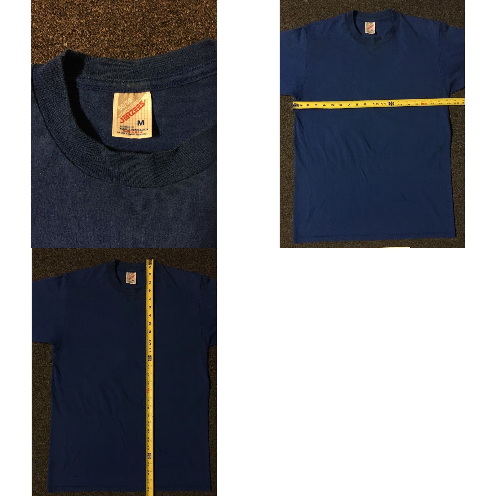 Vintage VINTAGE Fraternal Order Of Police Faded Shirt M USA Navy Blue 90s Arizona Tucson Police Department Graphic Tee Mens Size US M / EU 48-50 / 2 - 8 Thumbnail