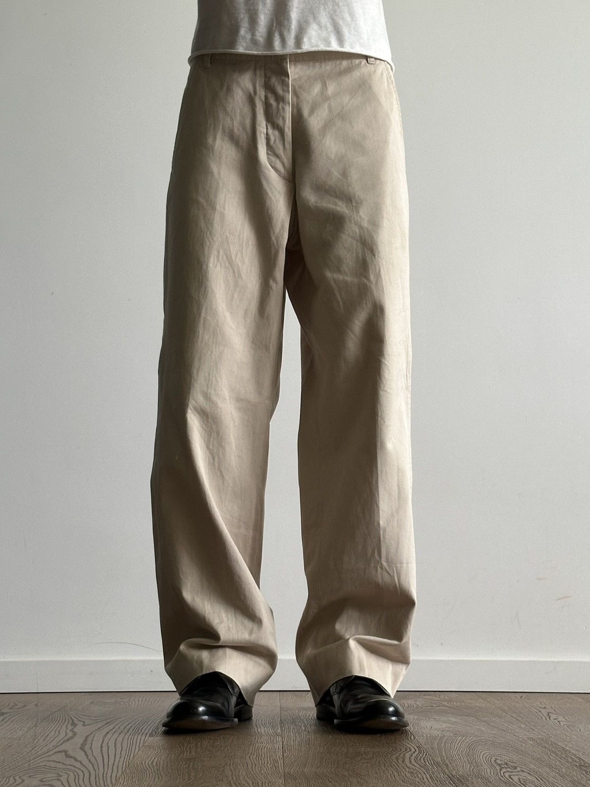 Gucci by Tom Ford Wide Cotton Pants