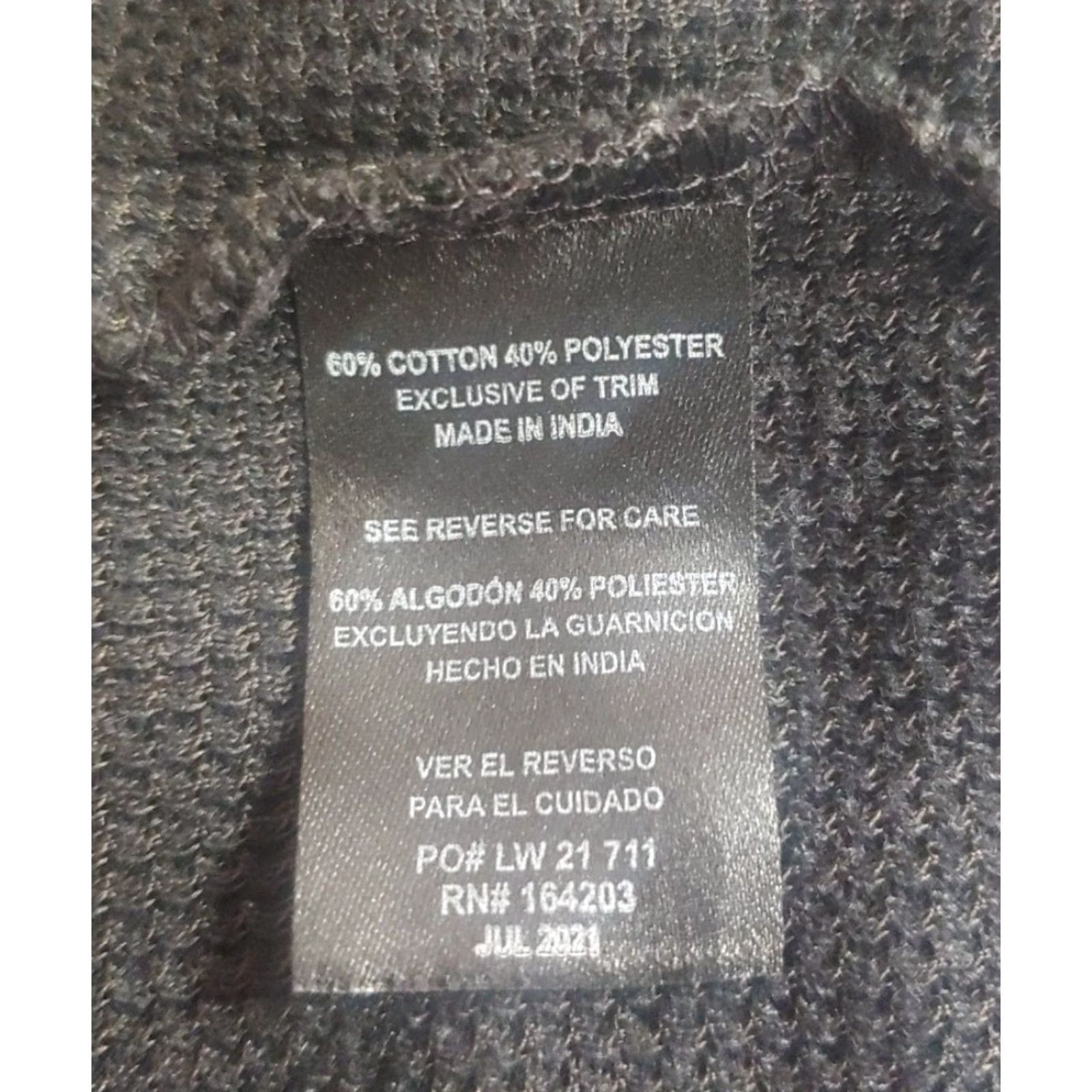 Beverly Hills Polo Club Beverly Hills Polo Club Loungewear Top Mens L Crew Neck Pullover Gray Gray Cotton Blend Logo Loungewear Top Mens L Size US L / EU 52-54 / 3 - 7 Thumbnail