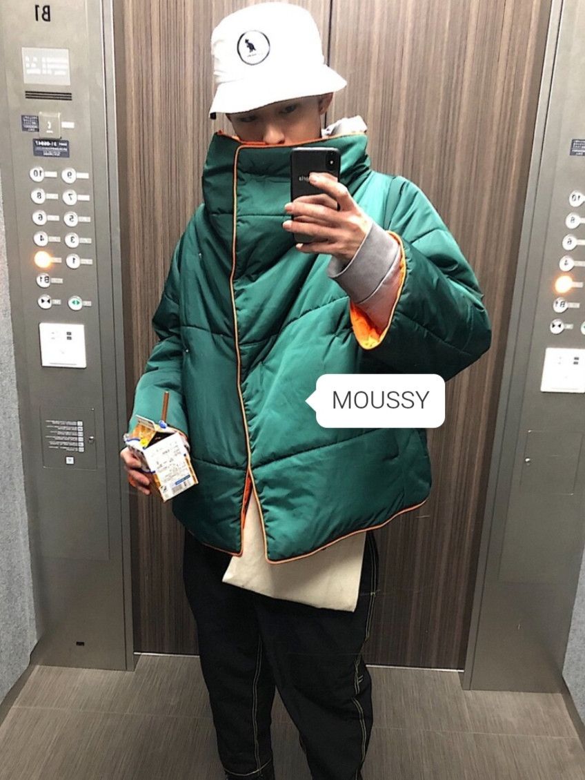 Japanese Brand Unisex Moussy Studiowear Down Jacket Size US M / EU 48-50 / 2 - 7 Thumbnail