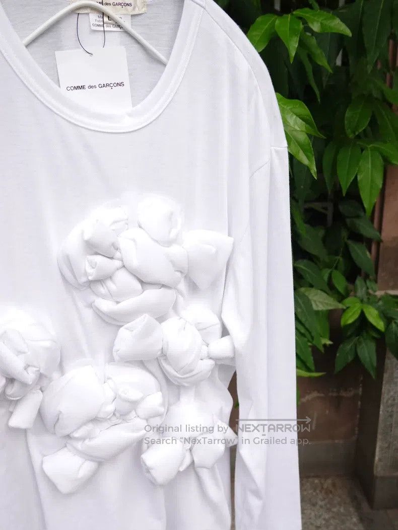 Comme des Garcons Comme Des Garcons Long-Sleeved Rope-Tied Top Size L / US 10 / IT 46 - 5 Thumbnail
