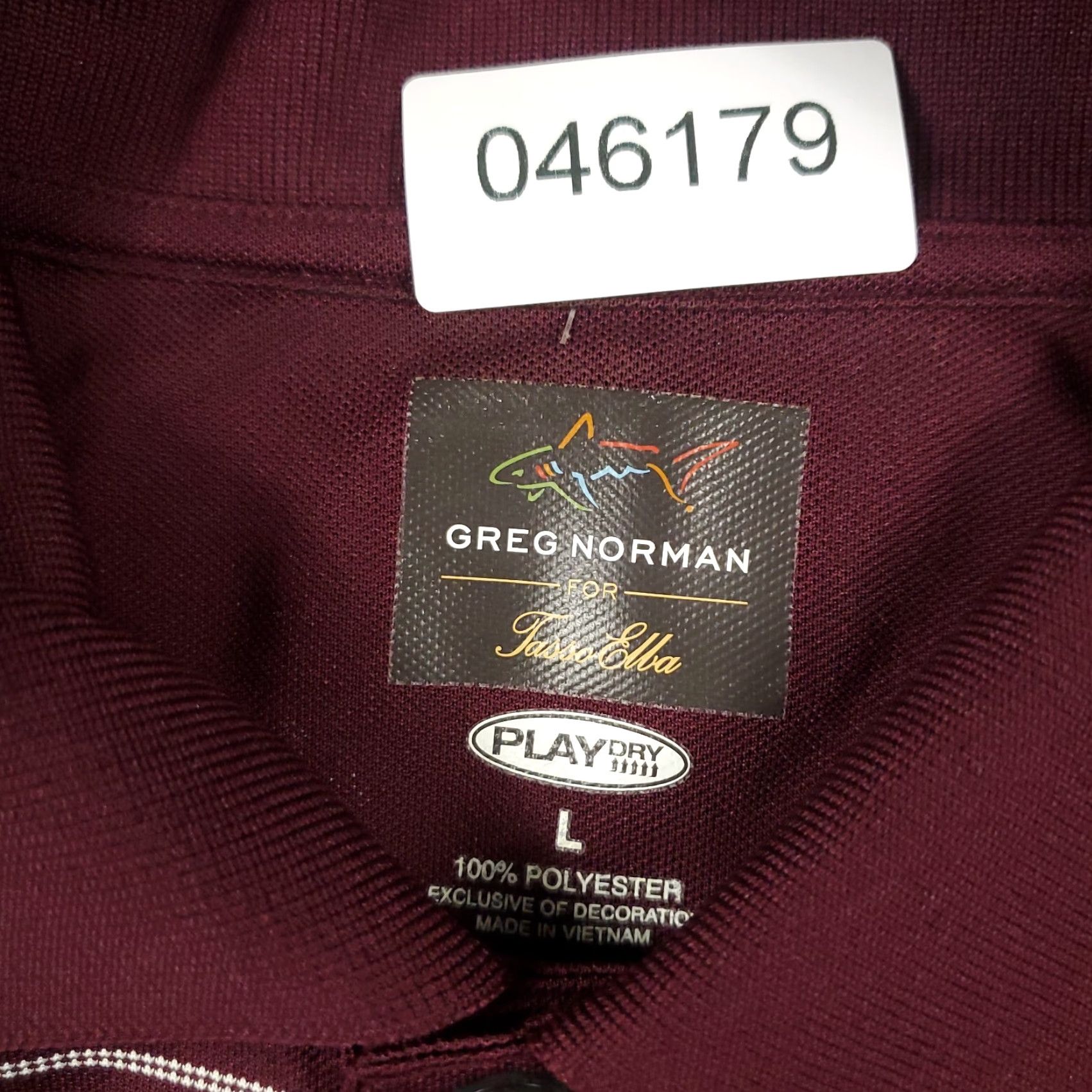 Vintage Greg Norman Polo Shirt Mens Large Red Striped Shark Casual Short Sleeve Shirt Size US L / EU 52-54 / 3 - 6 Thumbnail