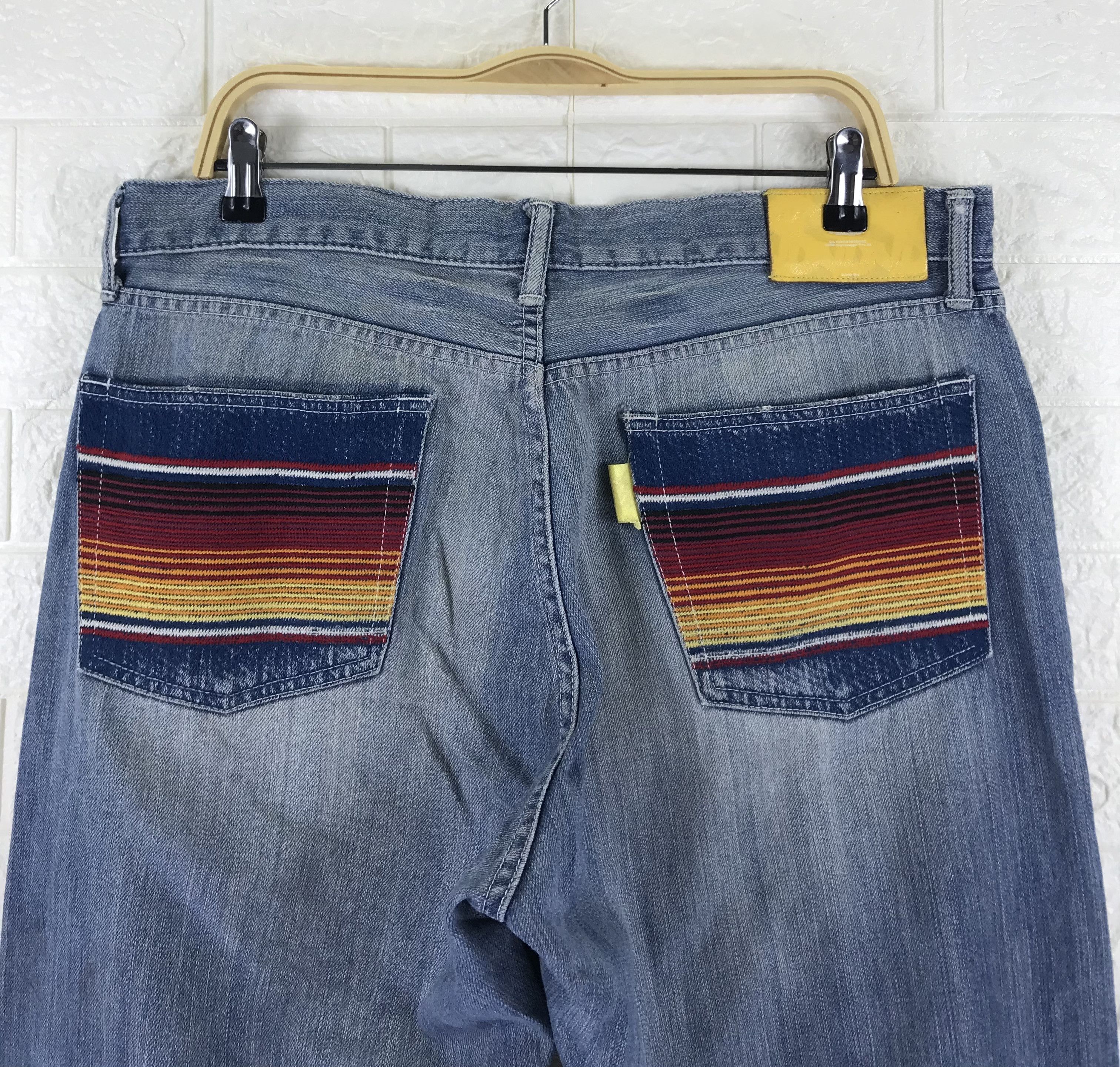 Swagger Swagger Blue Wash Baggy Jeans Size US 36 / EU 52 - 6 Thumbnail