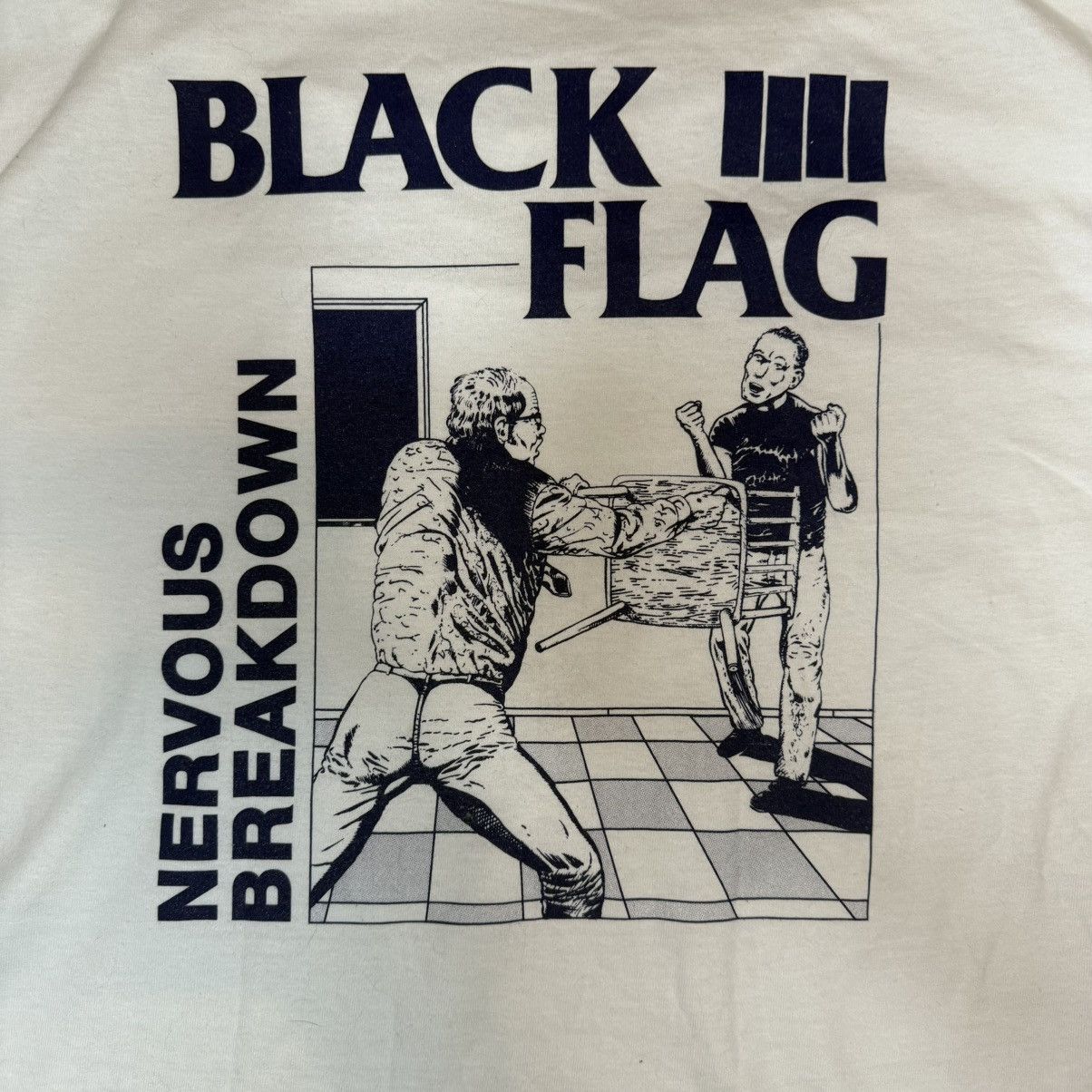 Black Flag Black Flag Nervous Breakdown EP Tee Shirt Size L Size US L / EU 52-54 / 3 - 2 Thumbnail
