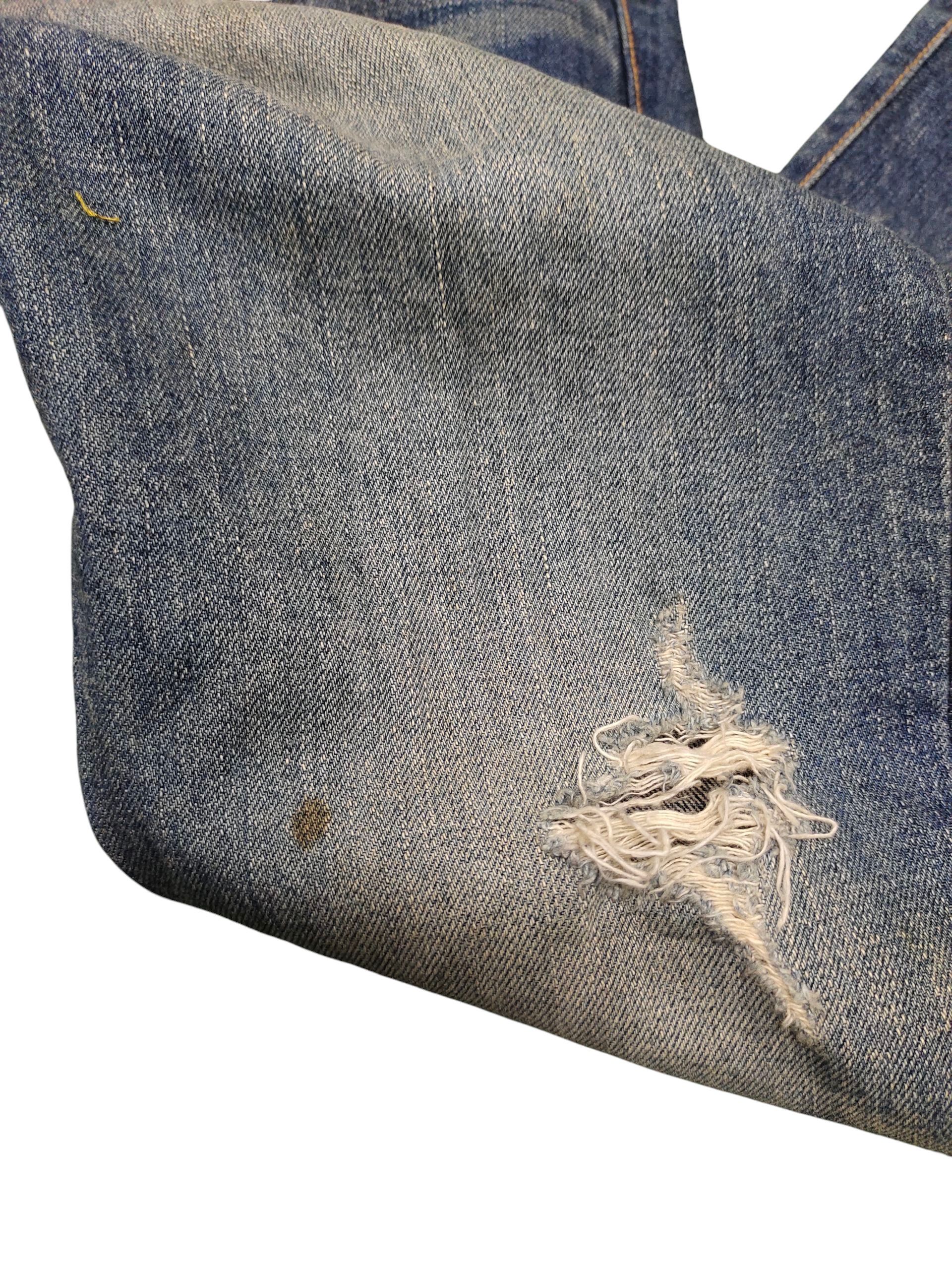 Kapital Vintage Levis 517 Clawmark Distress Rusty Flare Denim Jeans Size US 30 / EU 46 - 13 Thumbnail