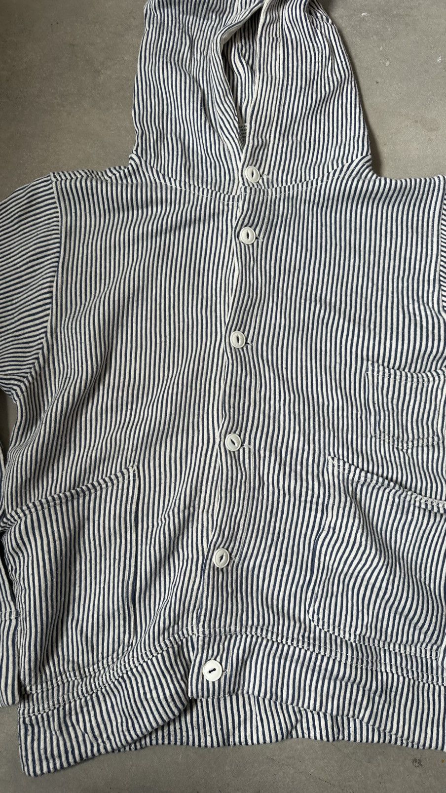 Chums VINTAGE CHUMS HICKORY BUTTON HOODIE Size US M / EU 48-50 / 2 - 2 Thumbnail